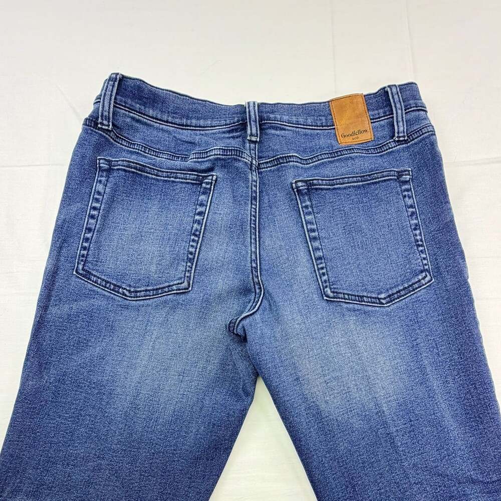 Goodfellow & Co Men’s Slim Total Flex Jeans 33Wx30L Blue Denim